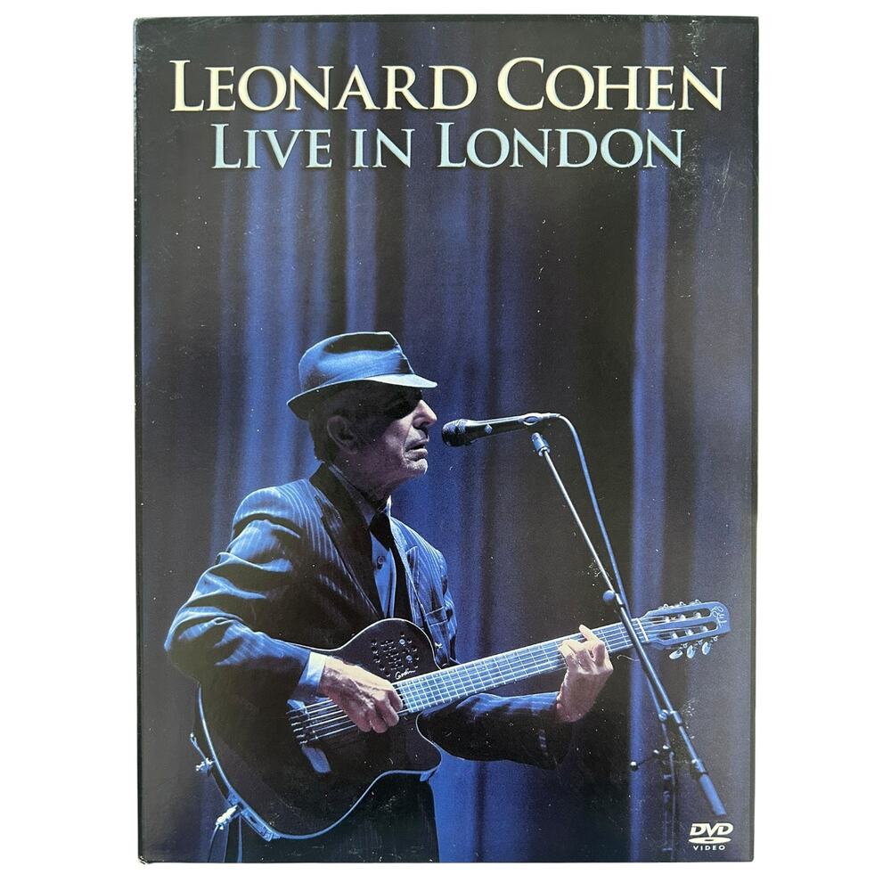 Leonard Cohen Live in London DVD 2009 O2 Arena Concert Hallelujah Sony Music